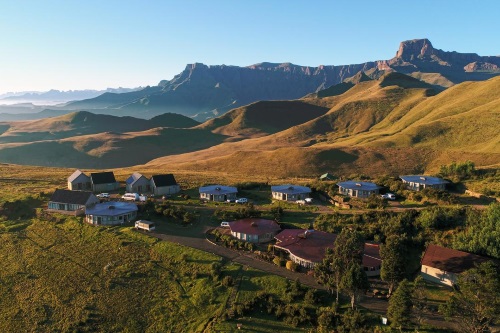 Witsieshoek Mountain Lodge buitenkant